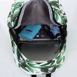 Рюкзак для подростков с листьями Hype