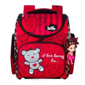 Школьный ранец для девочек с спинкой 033