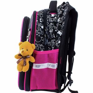 Ортопедический рюкзак для девочки 1-5 класс 018