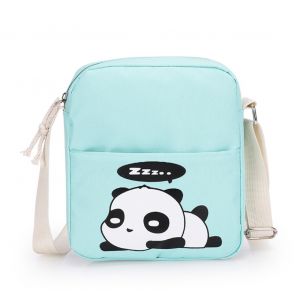 Школьный Мятный рюкзак панда + сумка + пенал