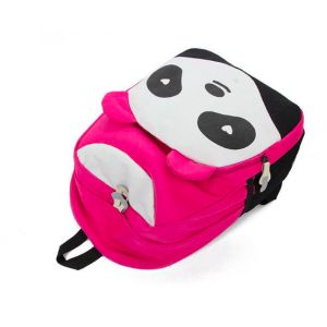 Розовый рюкзак с пандой 018