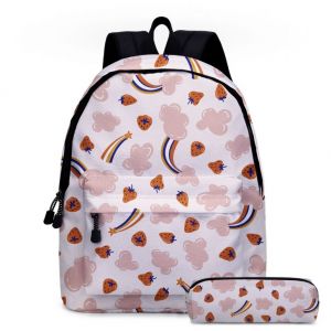 Школьный рюкзак для девочки 5-11 класс + пенал 072