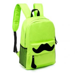 Светло-зеленый рюкзак с усами