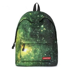 Зеленый Космос рюкзак Galaxy Premium