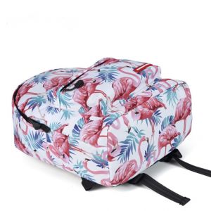 Рюкзак для девочек с Фламинго 02
