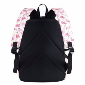Рюкзак для девочек с Фламинго 09