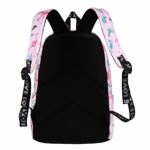 Рюкзак для девочек с Фламинго 010