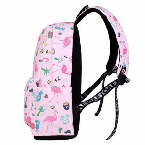 Рюкзак для девочек с Фламинго 010