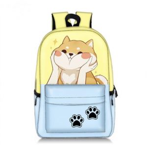 3D Рюкзак для девочки подростка Няшный Котик