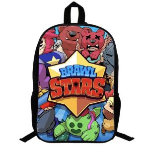 Рюкзак с персонажами из игры Brawl Stars
