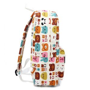Школьный Рюкзак для девочки подростка с животными