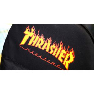 Черный рюкзак для подростка Thrasher 047
