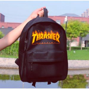 Черный рюкзак для подростка Thrasher 047