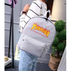 Серый рюкзак для подростка Thrasher 048