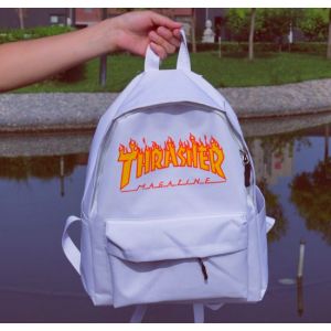 Серый рюкзак для подростка Thrasher 048