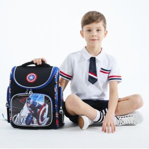 Ортопедический рюкзак для мальчика 1-5 класс 024