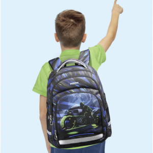 Ортопедический рюкзак для мальчика 1-5 класс 013