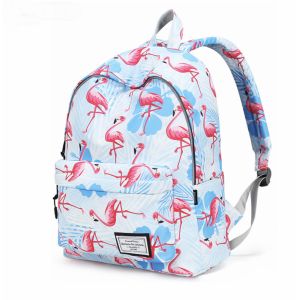 Рюкзак для девочек с Фламинго 07