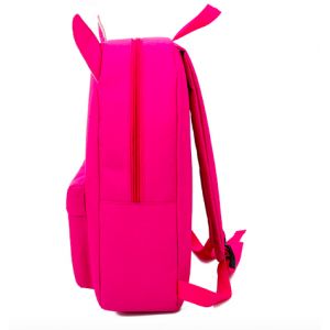 Розовый Рюкзак с глазками котика 012