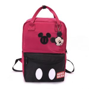 Рюкзак для подростков Микки Маус розово-черный
