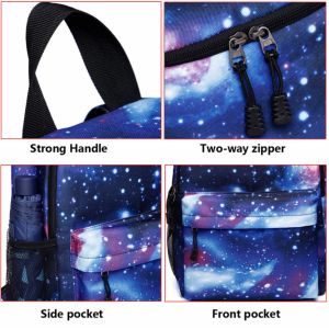 Космос рюкзак для подростков c USB + разъем для наушников