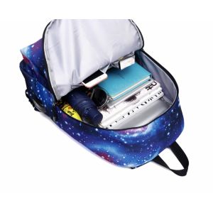 Космос рюкзак для подростков c USB + разъем для наушников