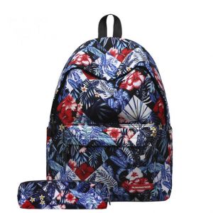 Школьный рюкзак для девочки 5-11 класс + пенал 013