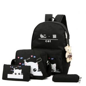 Рюкзак для девочки с наполнением Милый котик