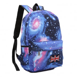 Школьный Космос рюкзак Galaxy с флагом Blue
