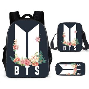 Рюкзак BTS K-POP + пенал + сумка 0108