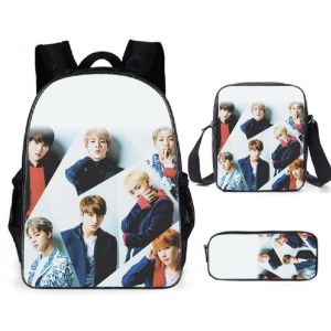 Рюкзак BTS K-POP + пенал + сумка 0109
