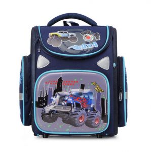 Ортопедический рюкзак для мальчика 1-5 класс 053