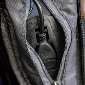 Мятный Рюкзак TikTok с USB + разъем для наушников