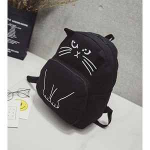 Рюкзак для девочки подростка "Котик с ушками" 