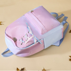 Рюкзак для девочек подростков с Бантиком