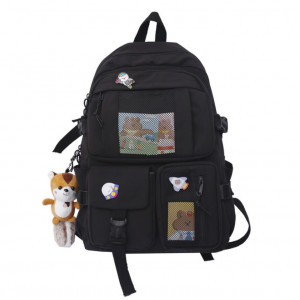 Молодежный рюкзак со значками 0121