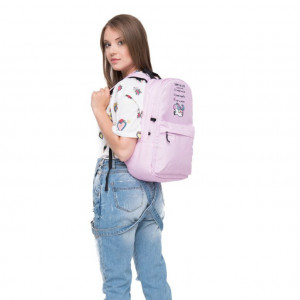 Рюкзак для девочки подростка Единорог и надписями