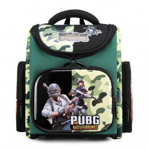 Школьный рюкзак с ортопедической спинкой для мальчика первоклассника из игры PUBG
